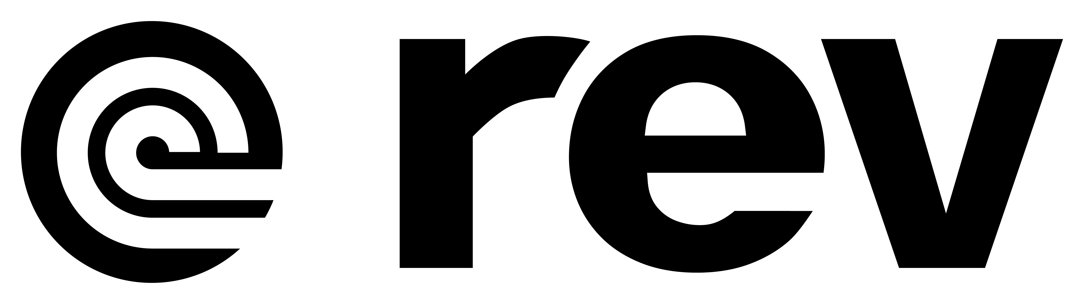 Rev logo — transcription and captioning service